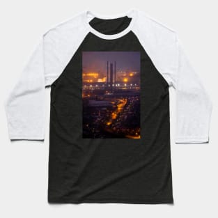 Steel Making at Port Talbot - 2014 Baseball T-Shirt